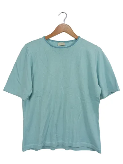 RABE Damen T-Shirt Türkis Gr. 42;XL Casual Modal Kurzarm