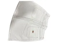 Dickies Damen Minirock Gr. 28 Weiß Casual Baumwolle 3