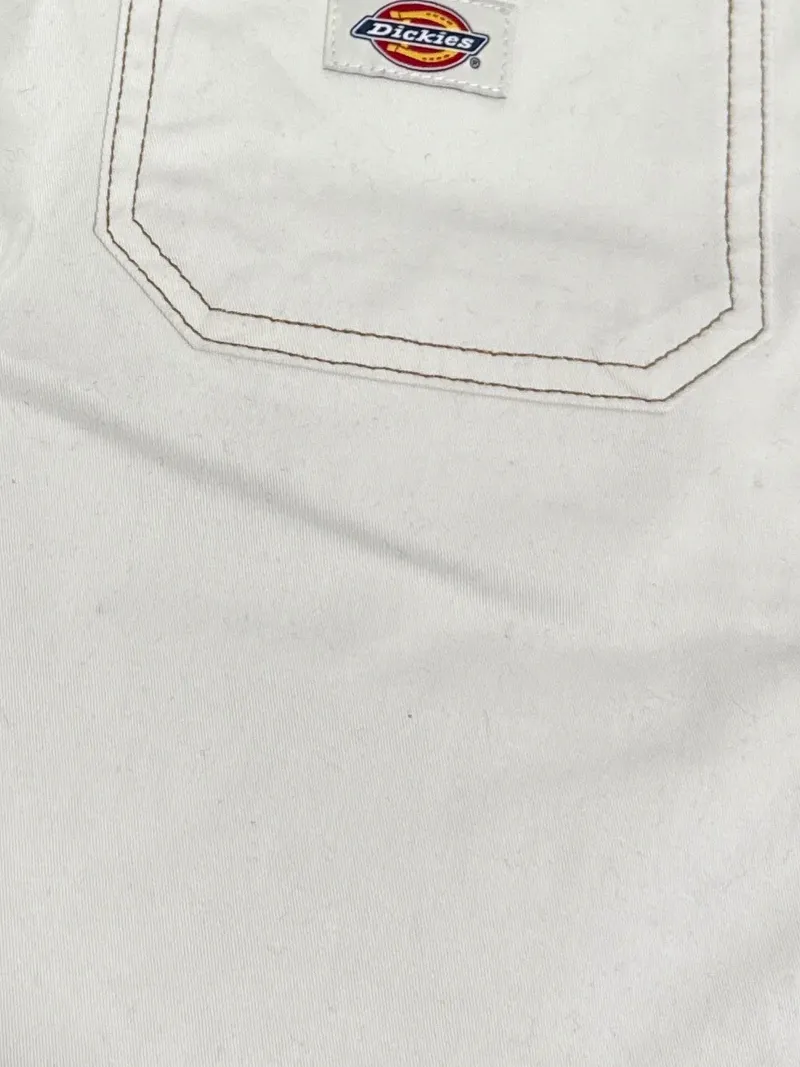 Dickies Damen Minirock Gr. 28 Weiß Casual Baumwolle 4