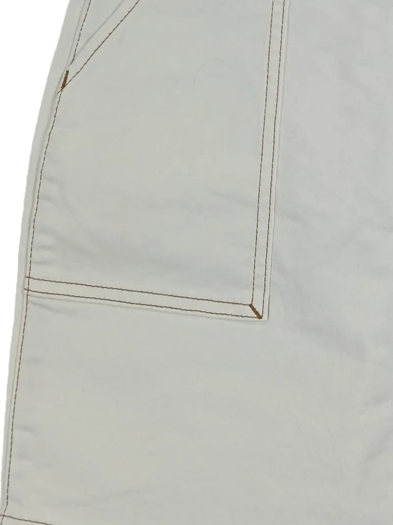Dickies Damen Minirock Gr. 28 Weiß Casual Baumwolle 6