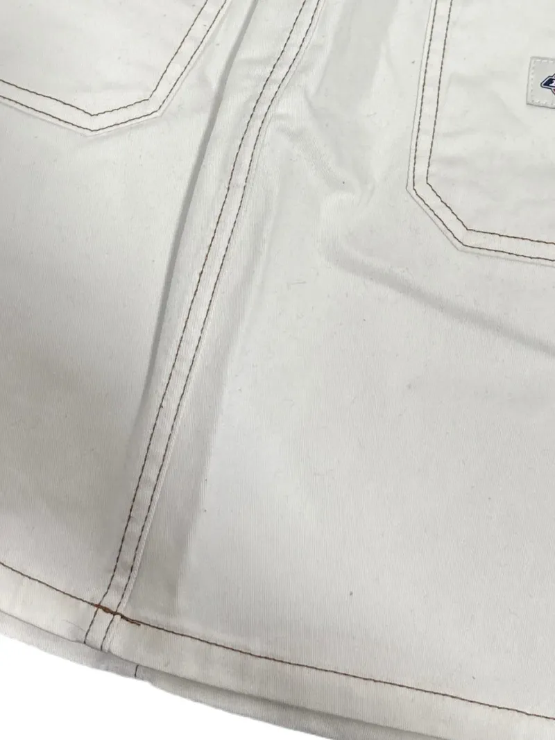 Dickies Damen Minirock Gr. 28 Weiß Casual Baumwolle 7