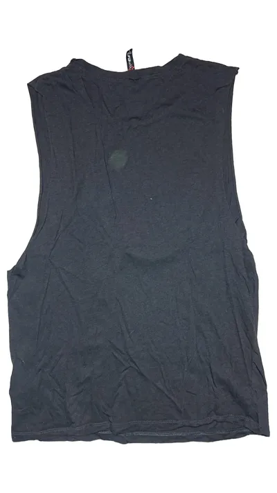 FBSISTER Damen Top Blumen-Hirsch-Print Grau Einheitsgröße Casual