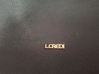 L.CREDI Damen Henkeltasche Schwarz Goldkette Elegant Kunstleder 2