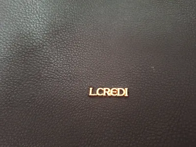 L.CREDI Damen Henkeltasche Schwarz Goldkette Elegant Kunstleder