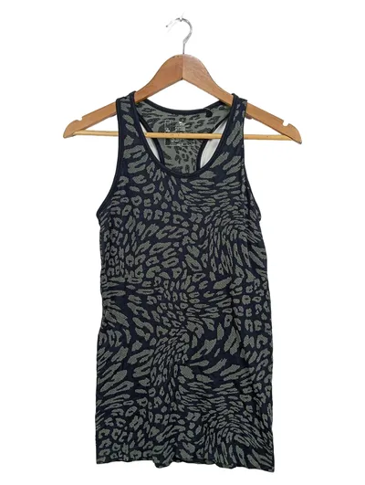 Crane Damen Sport Top Animal Print Gr. S Mehrfarbig