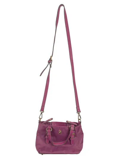 U.S. Polo Assn. Umhängetasche Damen Pink Crossbody Bag Handtasche