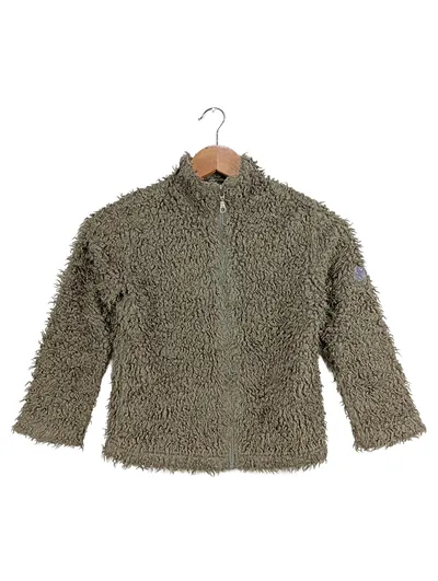 MEXX Kinder Fleecejacke Gr. 122/128 Grün Outdoor Polyester