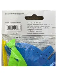 Coppenrath Näh-Set Dino Kreativ Bastelset Kinder Mehrfarbig Basteln Nähen 2