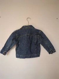 BOB der Bär Jeansjacke Kinder Gr. 92 Blau Casual Denim Jacke 2
