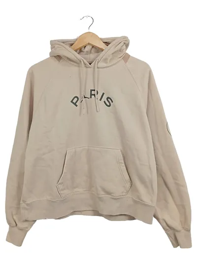 Jordan Paris Hoodie Herren Kapuzenpullover Beige Gr. 46/S Streetwear