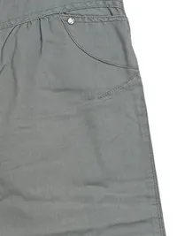 3Pommes Mädchen Cargohose Gr. 140 Oliv Leinen Baumwolle Freizeit 3