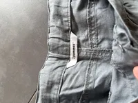 3Pommes Mädchen Cargohose Gr. 140 Oliv Leinen Baumwolle Freizeit 5