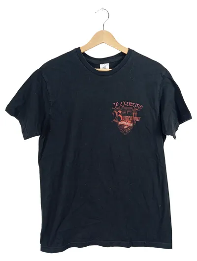 In Extremo Wappen Fanshirt Herren L Schwarz Freizeit