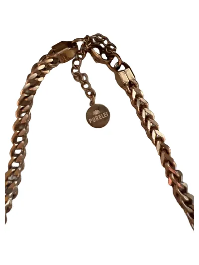 PURELEI Halskette Gold Panzerkette Damen Kette Modern Edelstahl