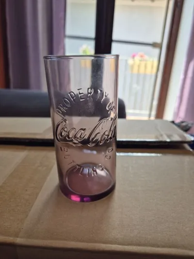 Coca-Cola Trinkglas Vintage Transparent Glas 250ml