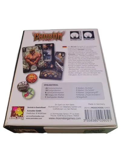 Moonster Games Chaosborn Kartenspiel Strategie Brettspiel 79 Teile