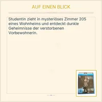 Zimmer 205 Blu-Ray Jennifer Ulrich Julia Dietze Deutscher Horrorthriller FSK 16 2