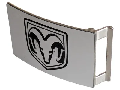 Ram Trucks Gürtelschnalle Silber Metall Logo Dodge Herren Casual
