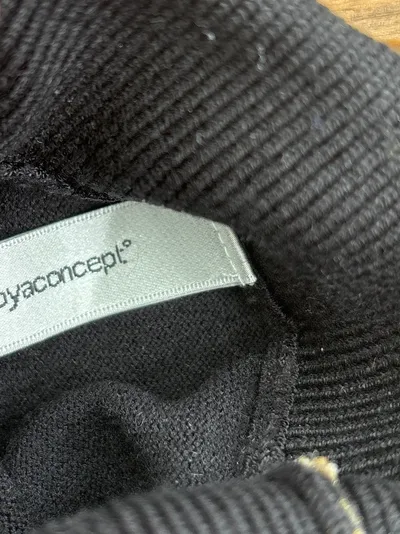 Soyaconcept Damen Rollkragenpullover Schwarz Gr. 34/XS Casual