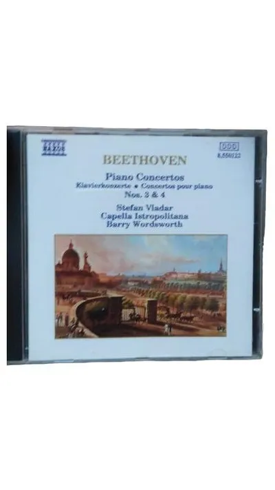 Beethoven Piano Concertos Nos. 3 & 4 CD Naxos Stefan Vladar Klassik