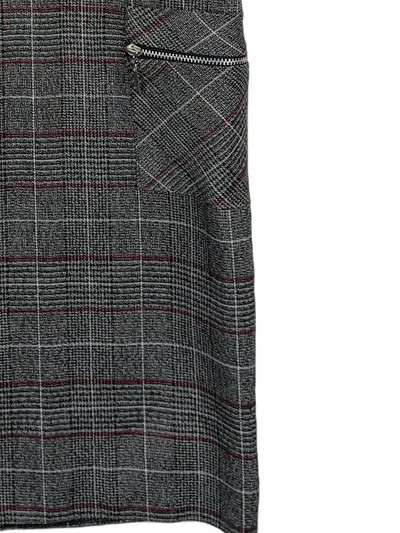 Apricot Damen Freizeitkleid kariert Grau Gr. L