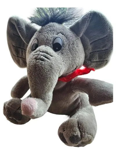 Keil Baby Kuscheltier Elefant Stofftier Grau 20cm Plüschtier Schmusetier