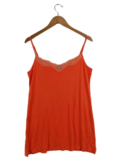 Fürstenberg Damen Top mit Spitze Gr. 38/M Orange Feminin