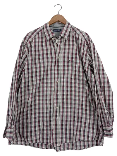 Casa Moda Herren Karohemd Langarm Mehrfarbig Kariert XXL
