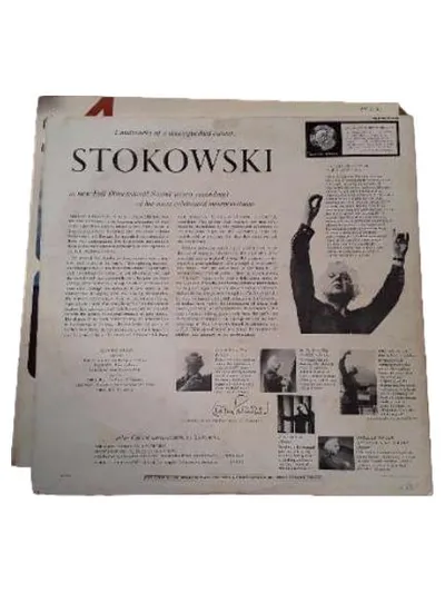 Capitol Records Leopold Stokowski Klassik Vinyl LP Phase 4 Stereo Orchester