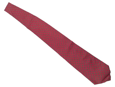 Tie Rack Herren Krawatte Rot Seide Klassisch Paisley Business
