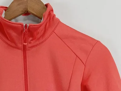 Salomon Damen Trainingsjacke Orange Gr. M Sportlich