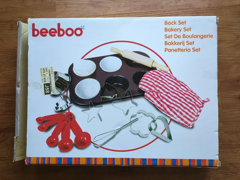Beeboo Backset Spielküche Zubehör Mehrfarbig 17-teilig Kinder Backen 1