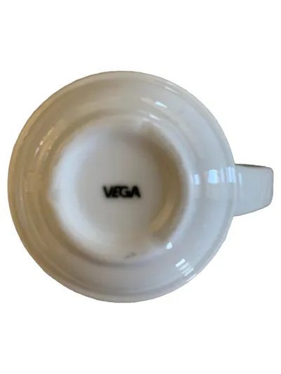 VEGA Kaffeebecher Tasse Weiß Basic Keramik 300ml