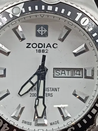 Zodiac Herren Armbanduhr Sportlich Mehrfarbig Taucheruhr Datum