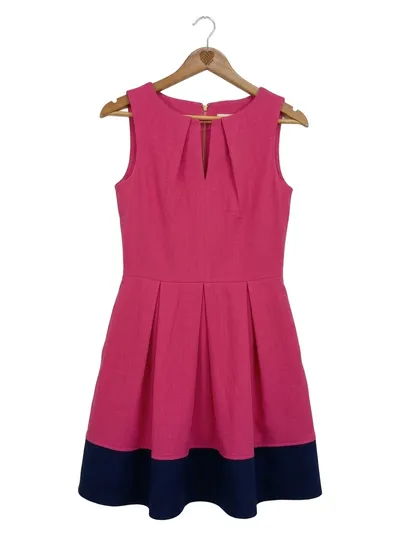 Closet London Cocktailkleid Damen Gr. 40/L Pink Elegant Ärmellos