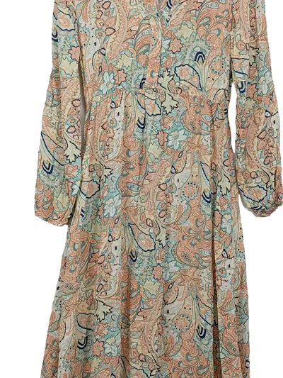Sienna Damen Sommerkleid Gr. 36;S Mehrfarbig Bohemian Maxikleid Viskose