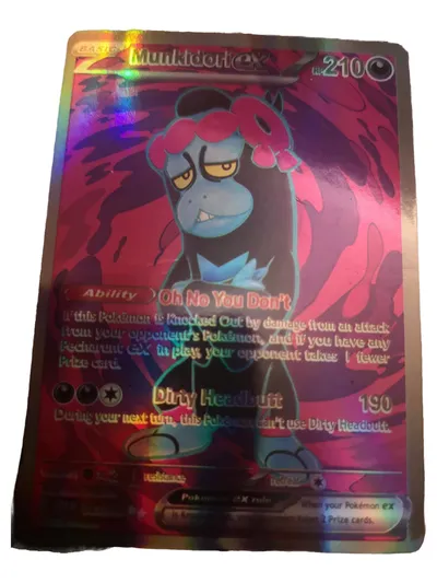 Pokémon Munkidori ex Sammelkarte TCG Mehrfarbig Monster