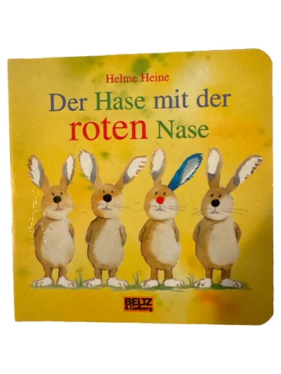 Der Hase mit der roten Nase Helme Heine Kinderbuch Bilderbuch Beltz