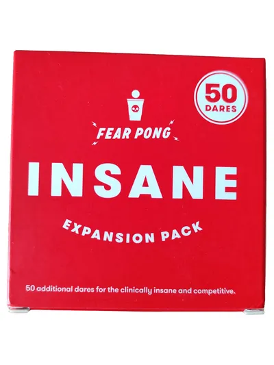 Cut Fear Pong Insane Expansion Pack Partyspiel Erweiterung 50 Dares