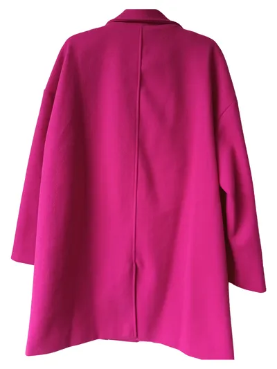 ICONIC by Marina Hoermanseder Damen Übergangsmantel Pink Gr. 42 Modern