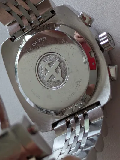 Zodiac Herren Armbanduhr Sportlich Mehrfarbig Edelstahl Chronograph