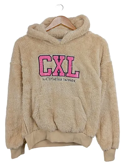 CXL by Christian Lacroix Kinder Teddy Hoodie Gr. 158/14Y Beige Fleece