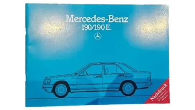 Mercedes-Benz 190 190E W201 Bedienungsanleitung Handbuch Nachdruck