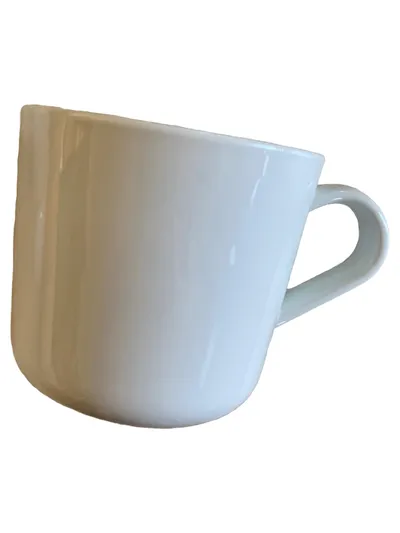 IKEA Kaffeebecher Tasse Weiß Basic Keramik 300ml