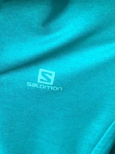 Salomon Damen Trainingsjacke Sport Funktionsshirt Türkis Gr. S
