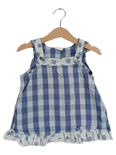 Schnizler Sommerkleid Mädchen Kariert Gr. 98 Mehrfarbig Casual