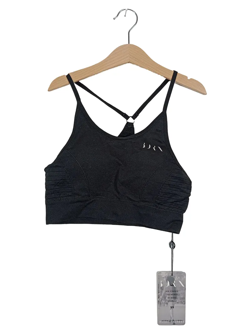 Born Living Yoga Sport BH Damen S Schwarz Sportlich 1