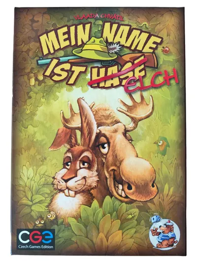 Mein Name ist Hase Elch Partyspiel Czech Games Edition Vlaada Chvátil
