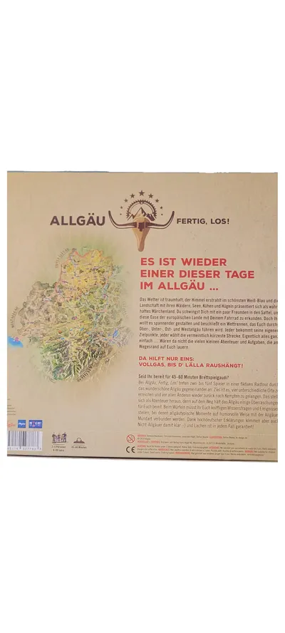 Allgäu Fertig, Los! Quizspiel Radtour Allgäu Allgemeinwissen Familienspiel