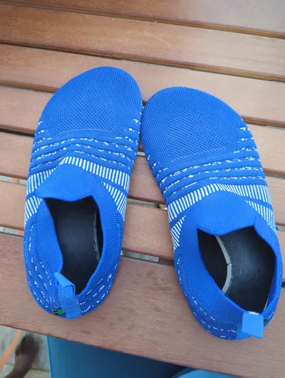 Saguaro Badeschuhe Kinder Gr. 36 Blau Sportlich Aqua Schuhe